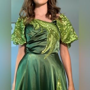 sparkly fairytale special occasion dress, size 2